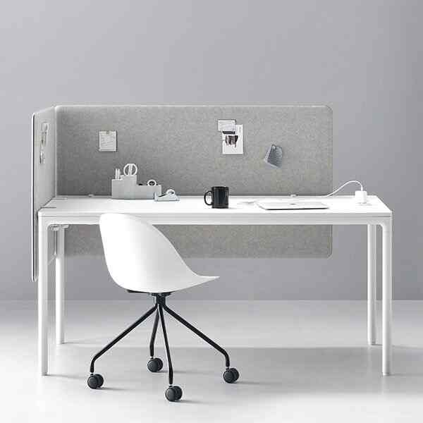 QUATTRO デスク フェルト スクリーン パーティション 140cm［2色］