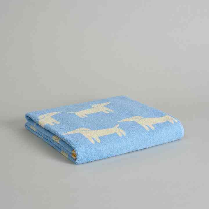 Swimming Dog Bath Towel 