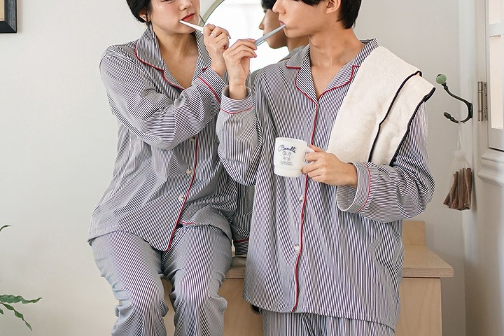 파자마·잠옷 > [오늘의딜] 봄맞이 라메이드 긴팔 파자마 커플 잠옷 사계절 10종 | 오늘의집 쇼핑 [오늘의딜] 봄맞이 라메이드 긴팔 파자마 커플... 