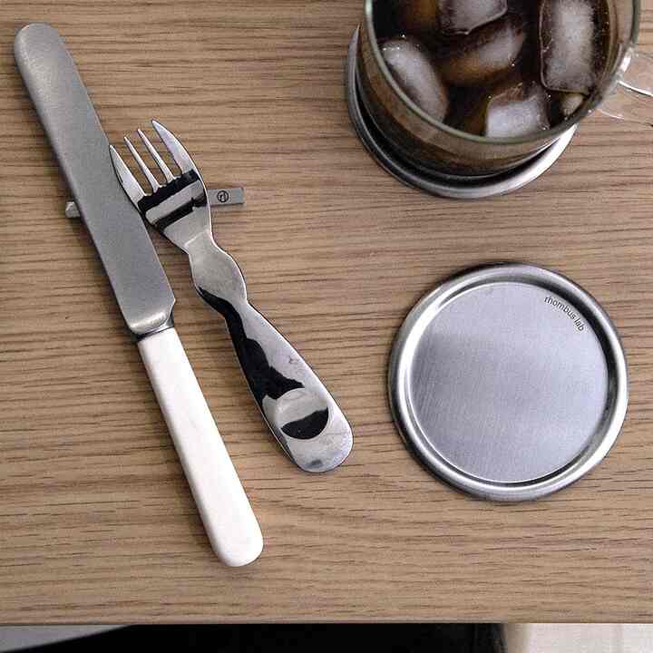 ステンレス コースター 4点セット