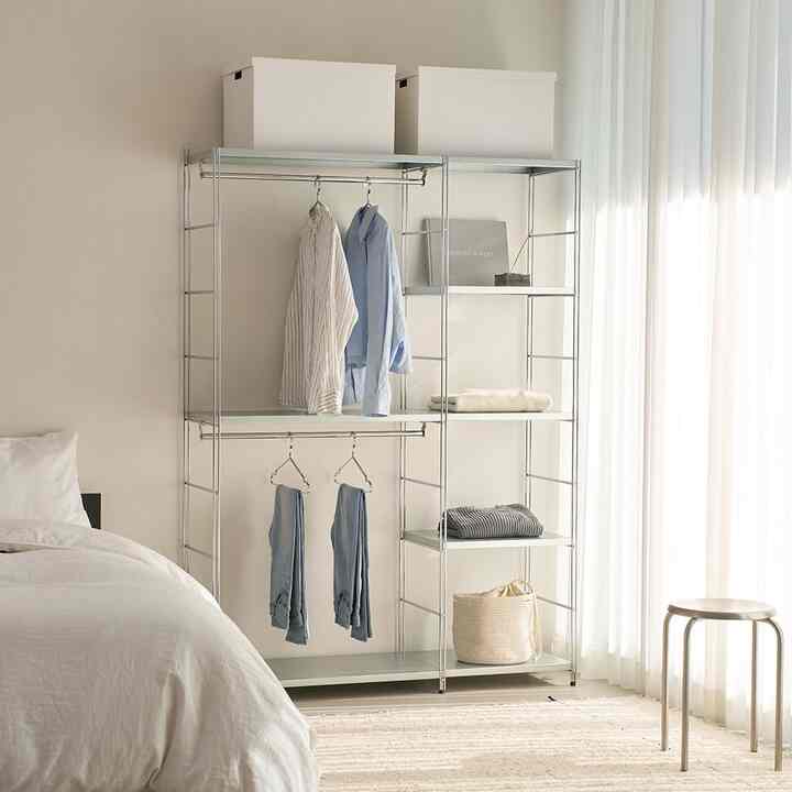 ALEXA TASCA ステンレス モジュール シェルフ［3種・4サイズ］