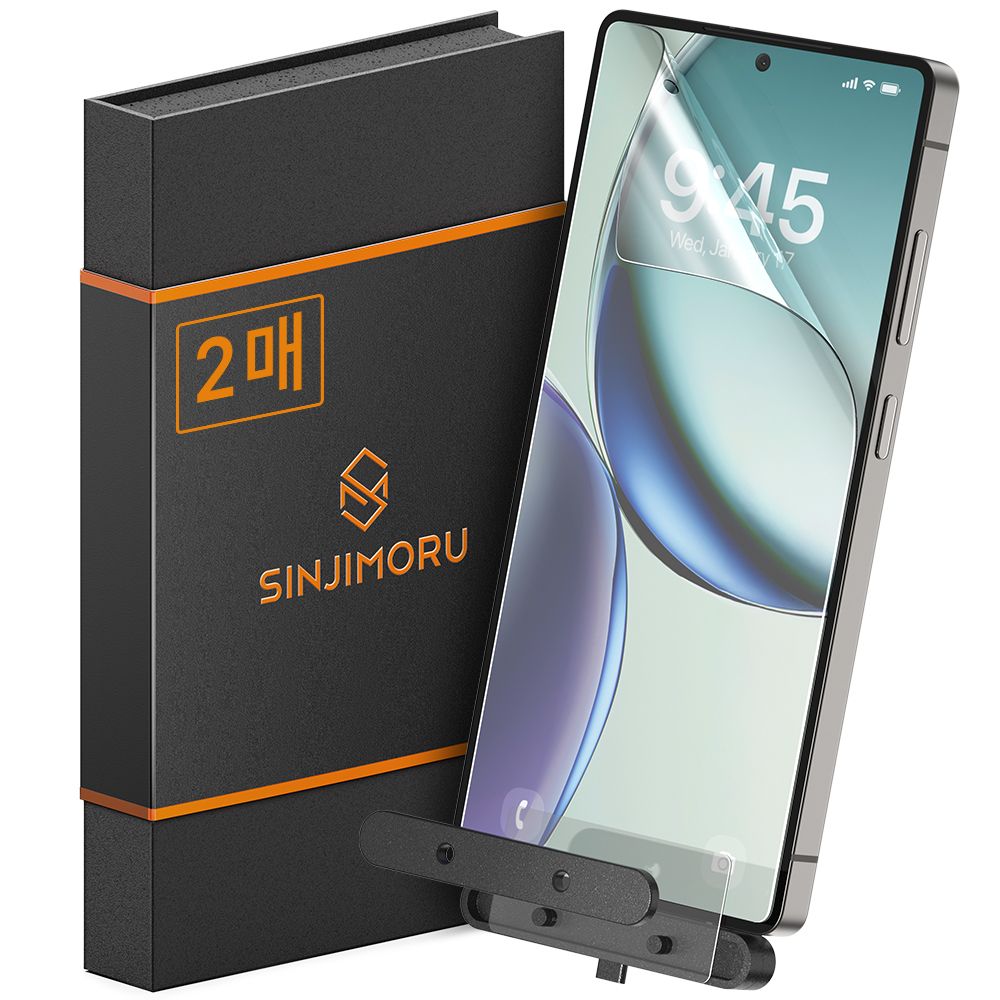 신지모루 2매 갤럭시 S25 S24 FE A 노트액정필름 액정보호필름 부착틀제공 쉬운부착 PET