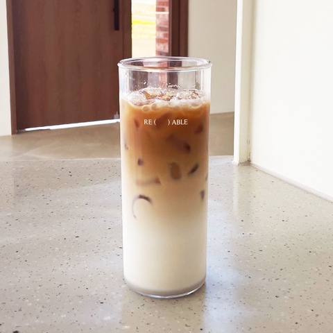 유리컵·물컵 > 리-에이블 스트레이트 카페 컵 (18oz/530ml/에코젠) | 오늘의집 쇼핑