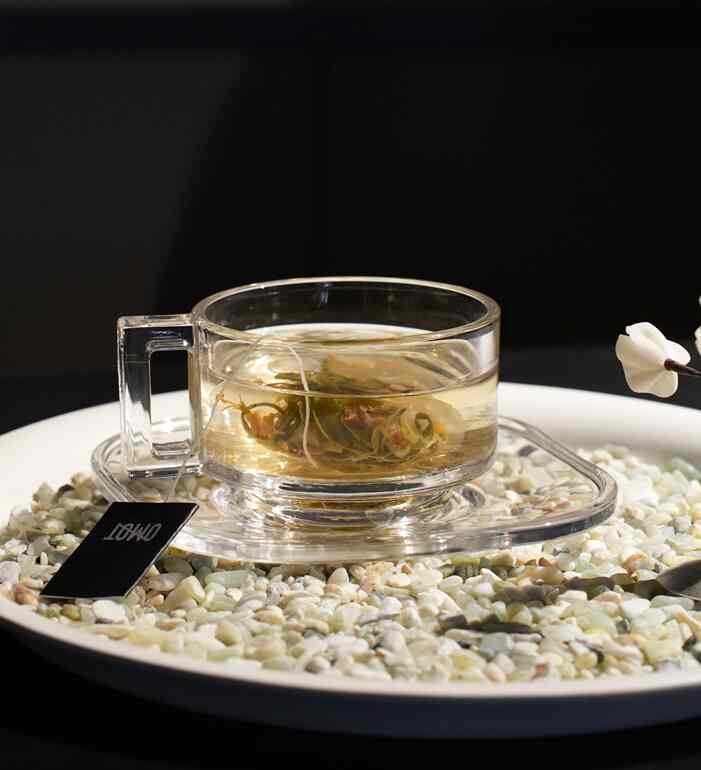 カップ＆ソーサーセット クリア