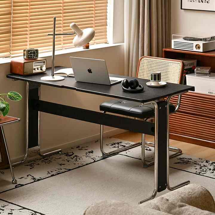 GORDO ウッドブラックデスク［2サイズ］