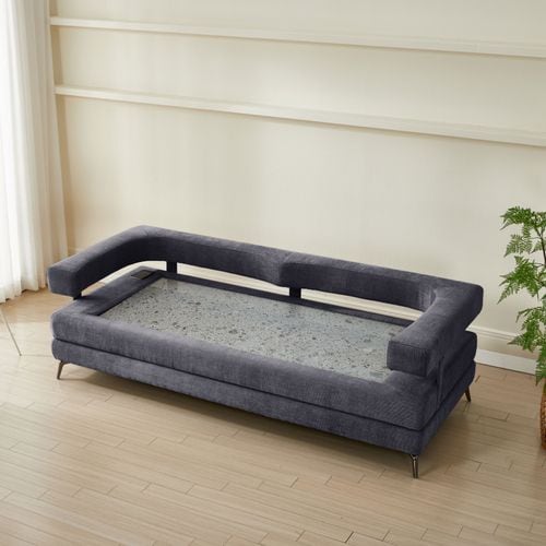 킹마담건강침대 브리즈스톤 모노 3인 온열 돌소파 돌침대쇼파 홍맥반석 청맥반석