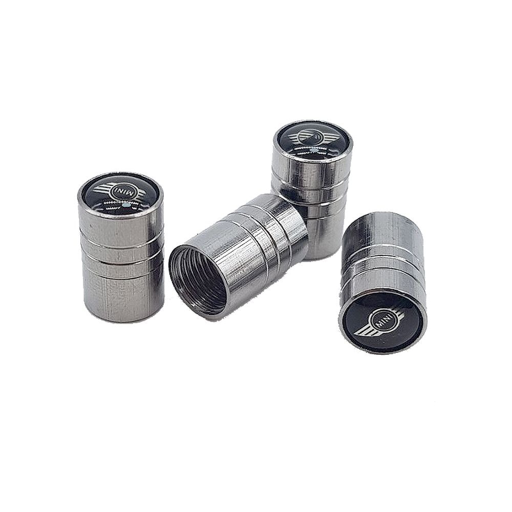 에이링크 미니쿠퍼 호환 타이어캡 밸브캡 4개 x 1세트 자동차 튜닝 인테리어 TIR-C-MC