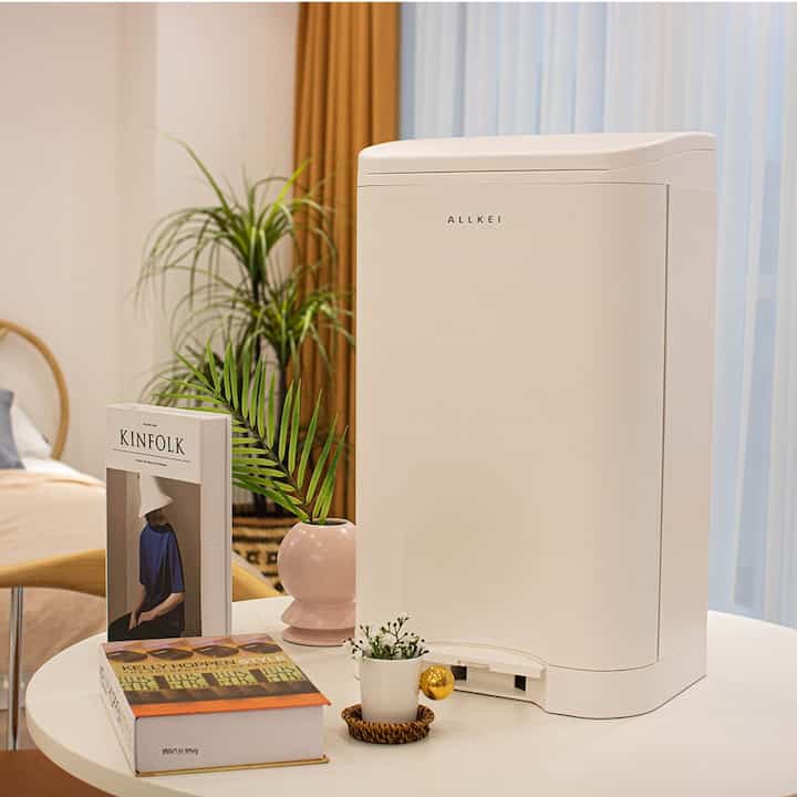 ALLKEI ペダル式 ゴミ箱 29L＆袋 1ロールセット［3色］