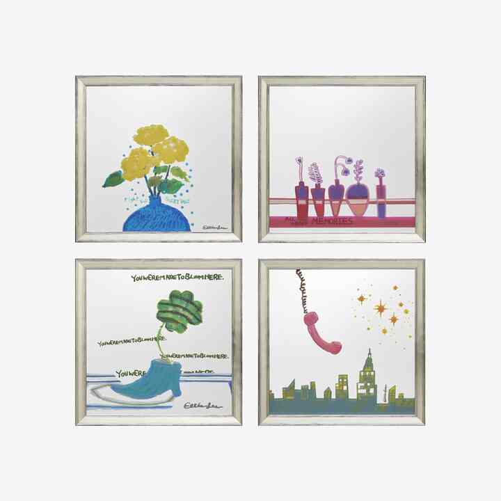 【Ellie Lee】Line Flow ミラー small［4種］