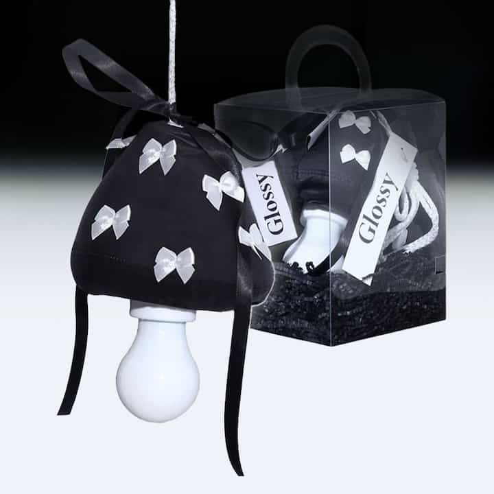 【Glossy】Ribbon mushroom lamp