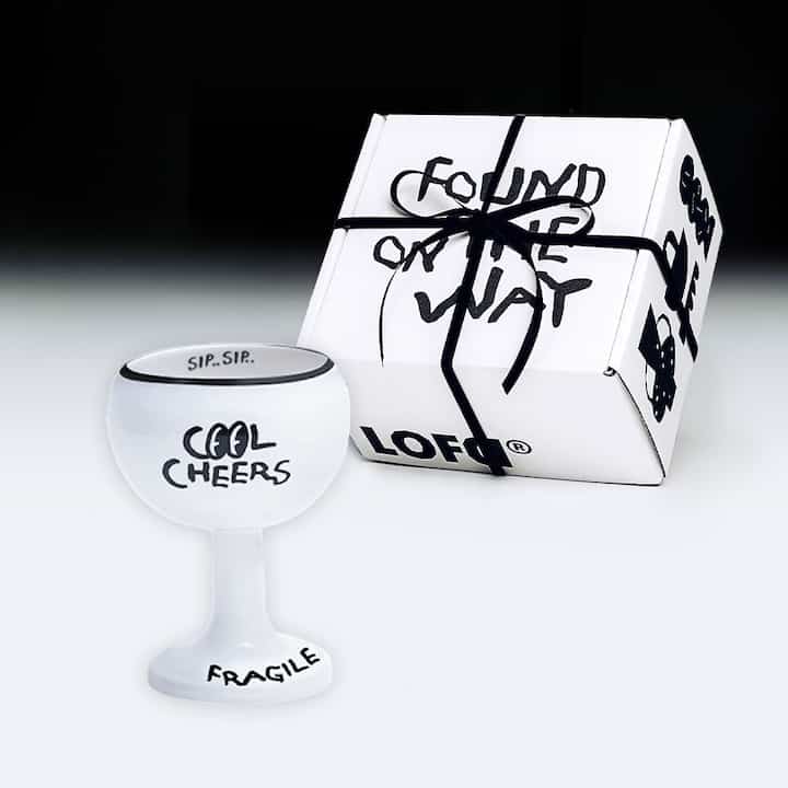 【Fragile Adult Club】セラミック ワイングラス［2種］