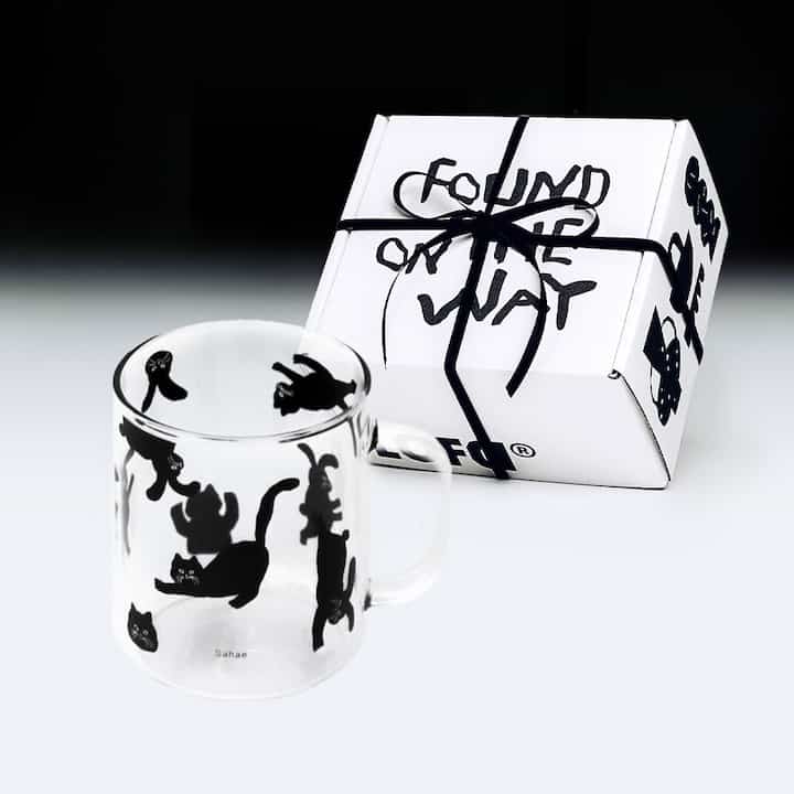 ウサギ ネコ グラス［3種］