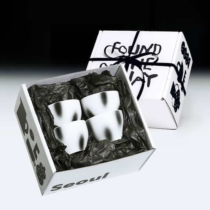 【POY ceramics】セラミック焼酎カップ セット［2色］