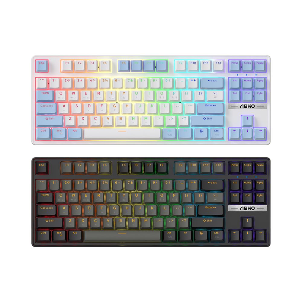 앱코 K480 교체축 게이밍 텐키리스 기계식 키보드