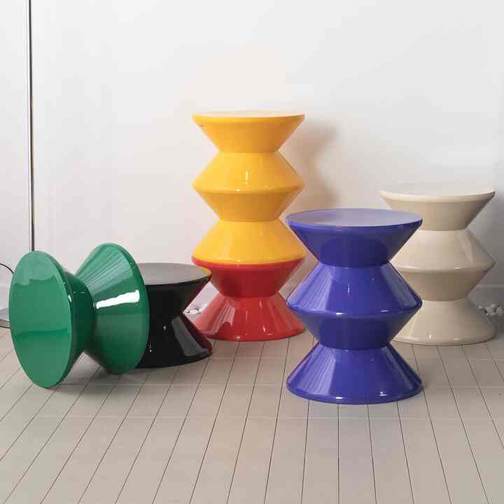 砂時計型 ミニスツール［6色・2サイズ］