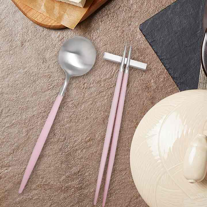 GOA シルバー スプーン＆お箸 セット［3色］