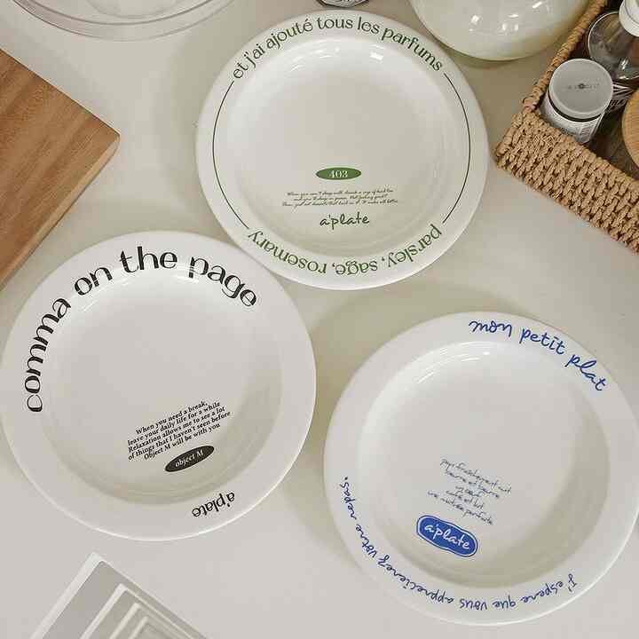 CooCoo レタリング プレート 9インチ L［3種］