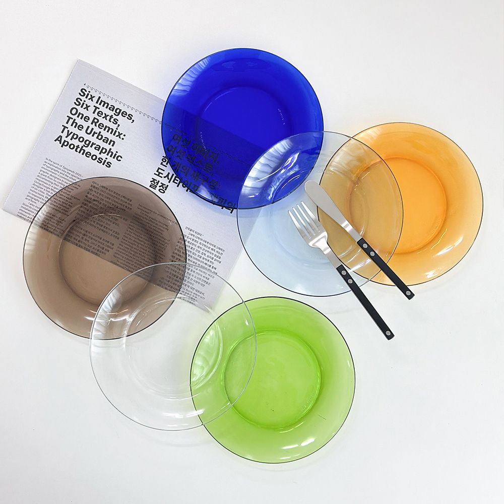 Duralex リス デザートプレート 19cm［5色］ イエロー ブラウン