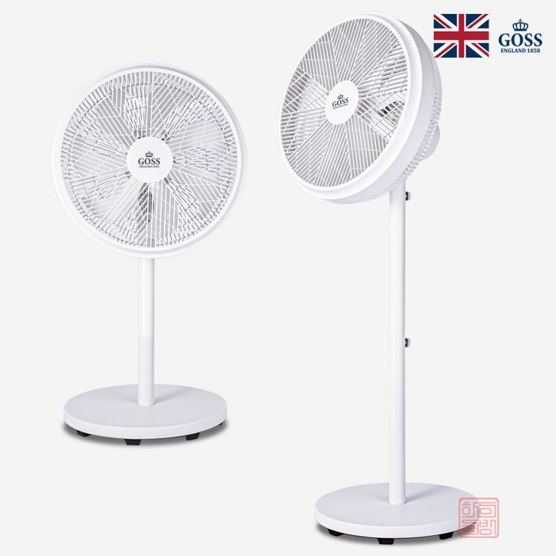 [오늘출발] [신상품] 고스 14인치 ( 35CM) 7엽날개 좌석 스탠드 겸용 선풍기 상하각조조절 좌우회전