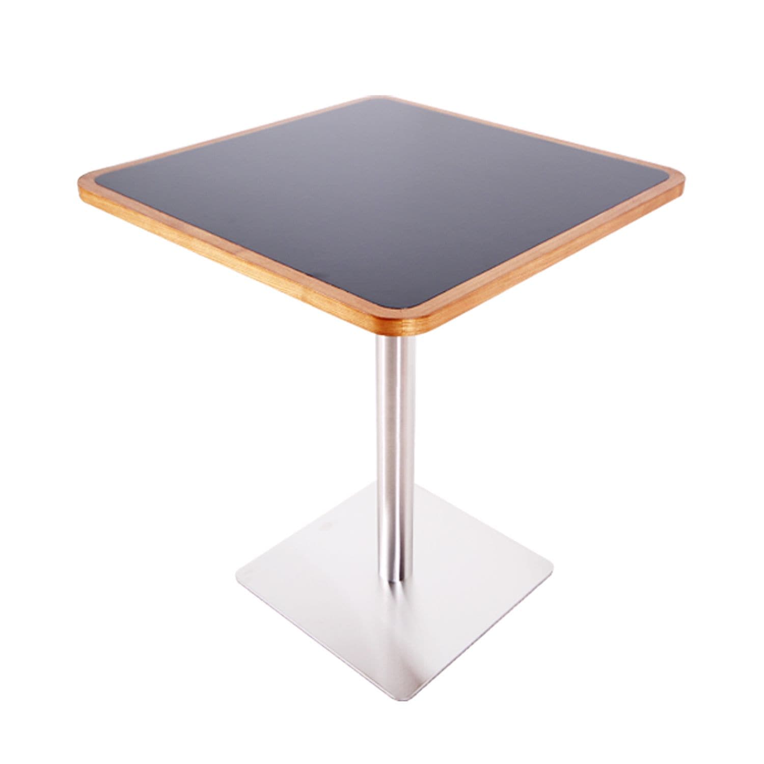 퍼니앳(oem) 블레스 사각 600 블랙 테이블 카페 업소용 사이드 인테리어