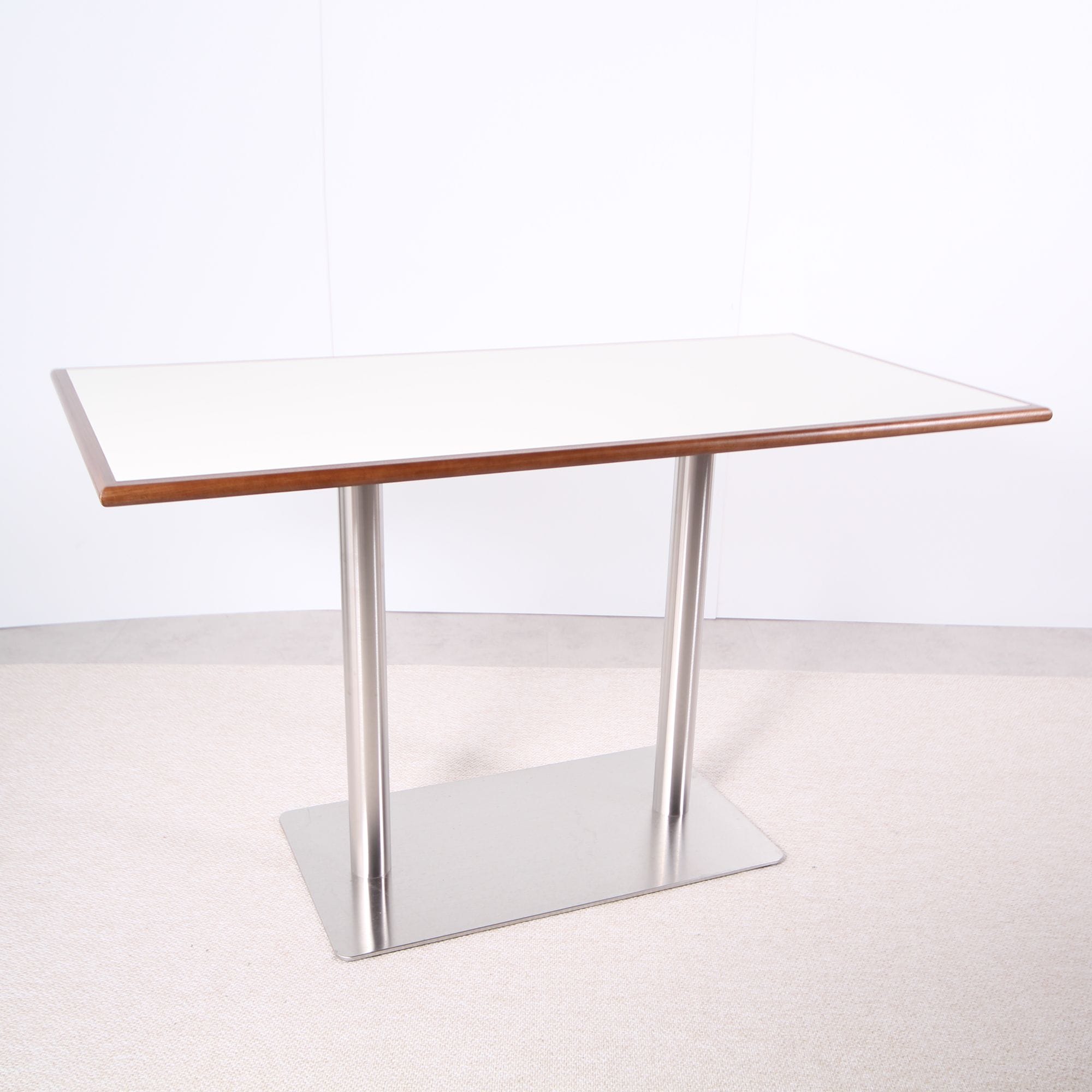 퍼니앳(oem) 블레스 직사각 까페1200 아이보리 4인 테이블 인테리어 업소용