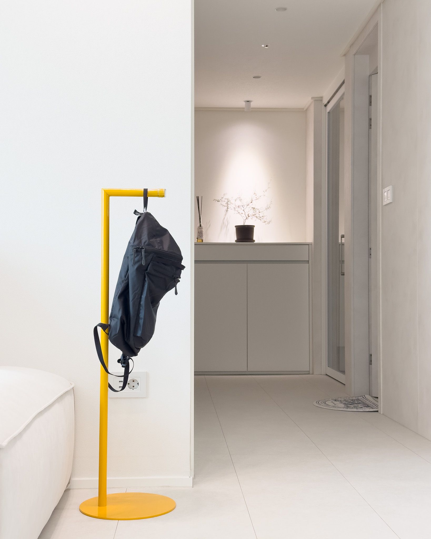 [신상품] MMCM 외가방걸이 ㄱ자가방걸이 다용도행거