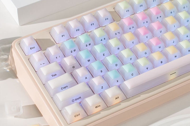 키보드 > 레인보우 젤리빈 포그 실리콘 안개 키캡 CHERRY PC 한무무... 쇼핑 레인보우 젤리빈 포그 실리콘 안개 키캡 CHERRY PC 한무무 기계식... 