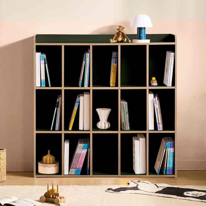 Fairy キッズ用絵本棚［3色］