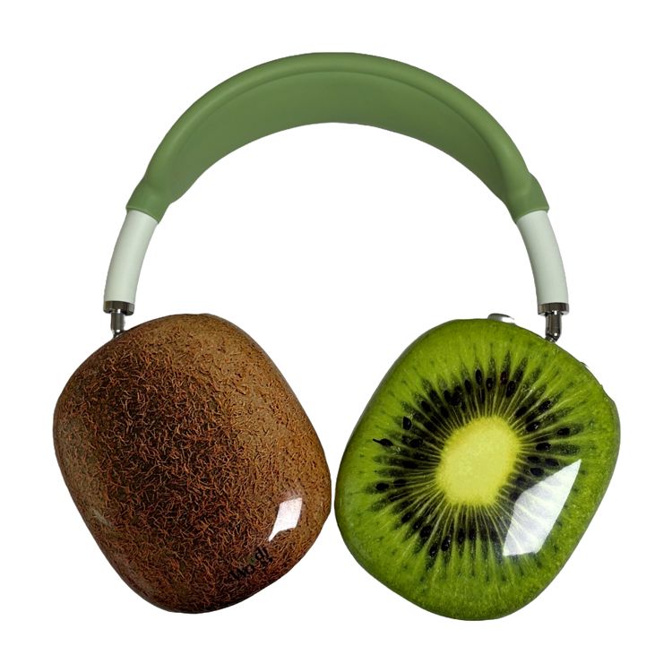 우즈우즈 In-And-Out Green Kiwi Airpods Max Case 인앤아웃 키위 케이스