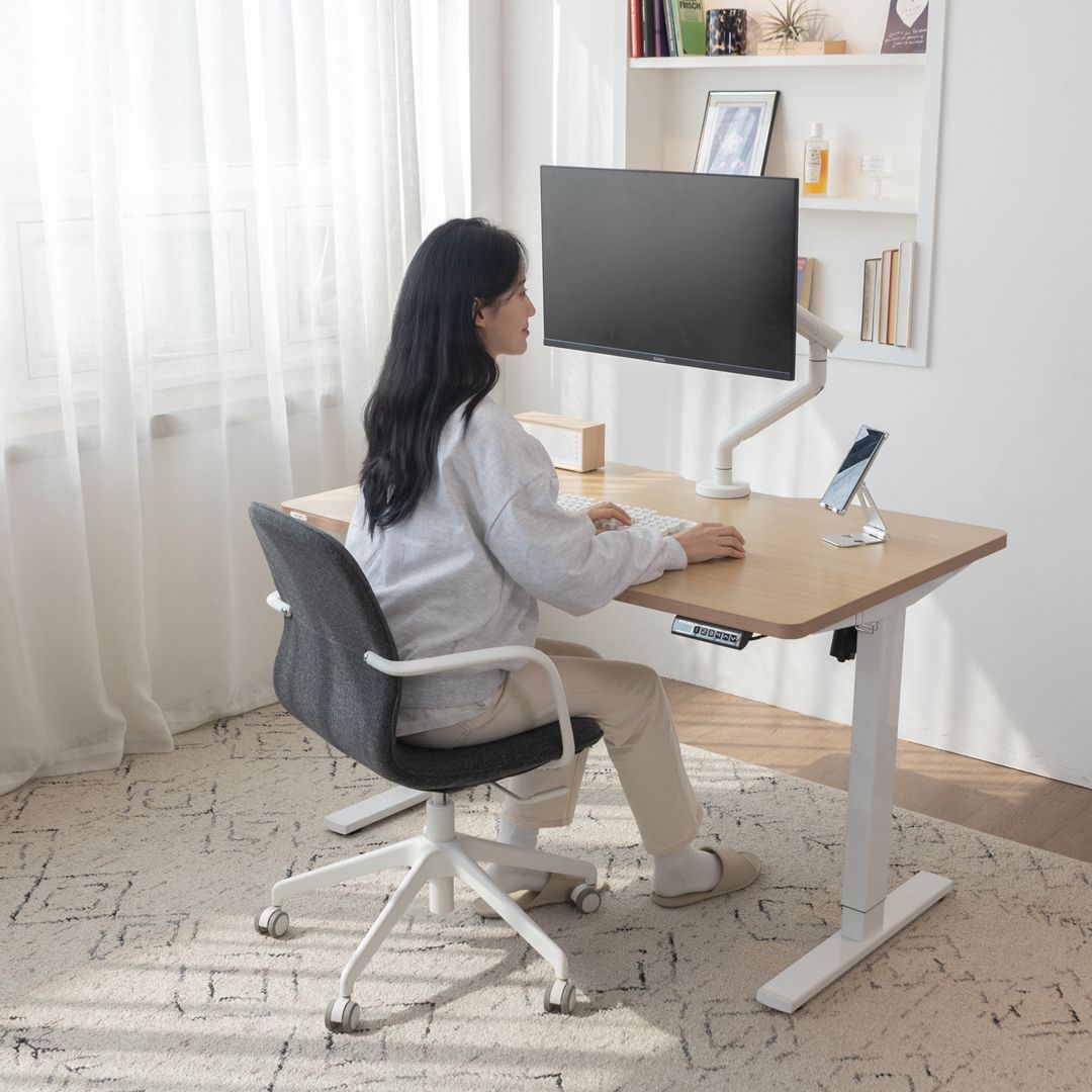 핏쳐 커스터마이징 전동식 모션데스크 E1 PLUS - 상판 1200사이즈 