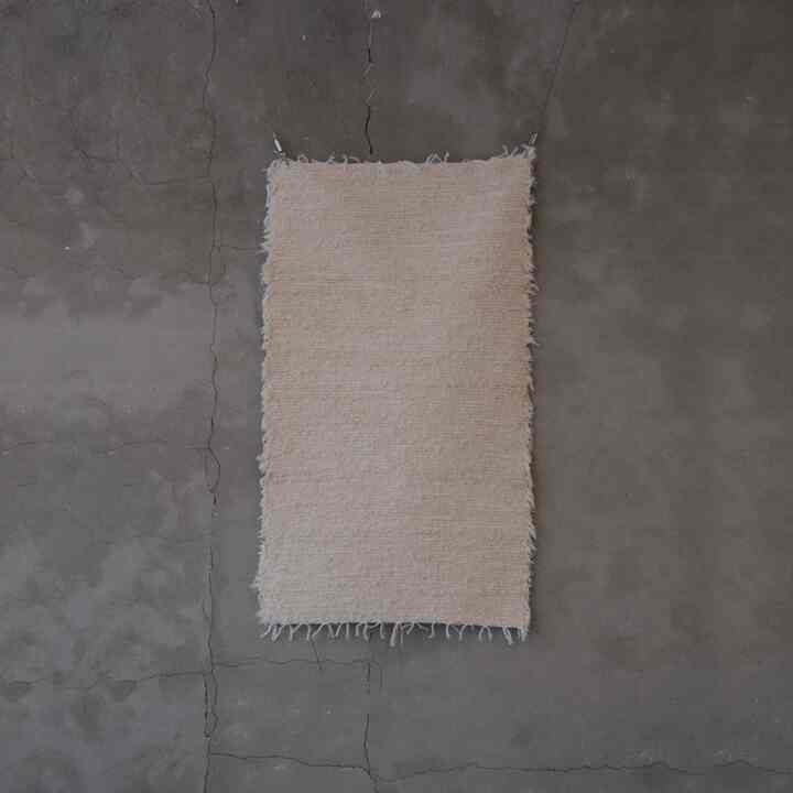 Natural Cotton Rug (Small)