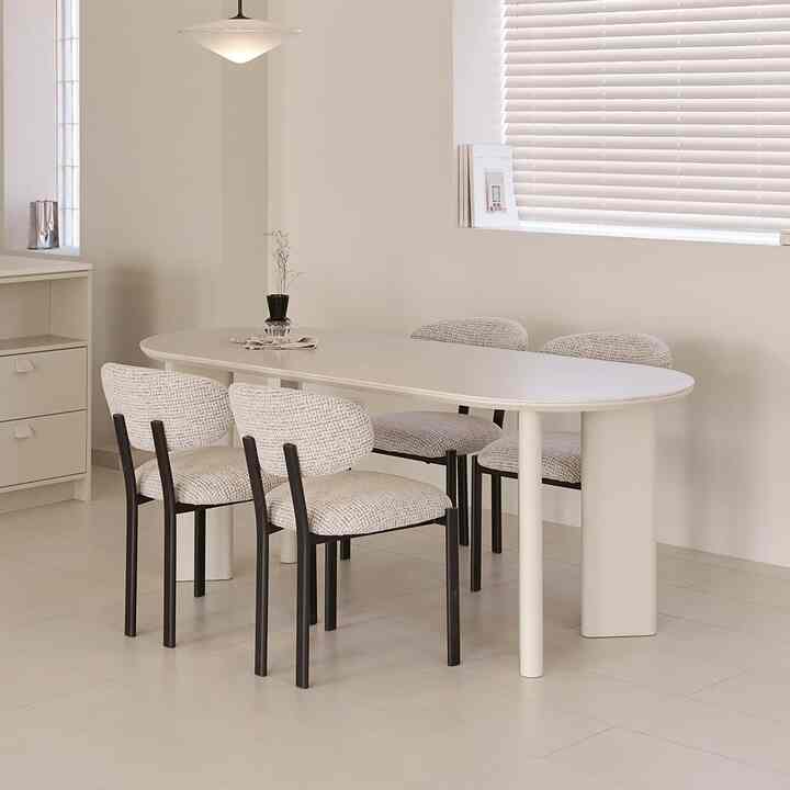 Reve セラミックダイニングテーブル［2サイズ］