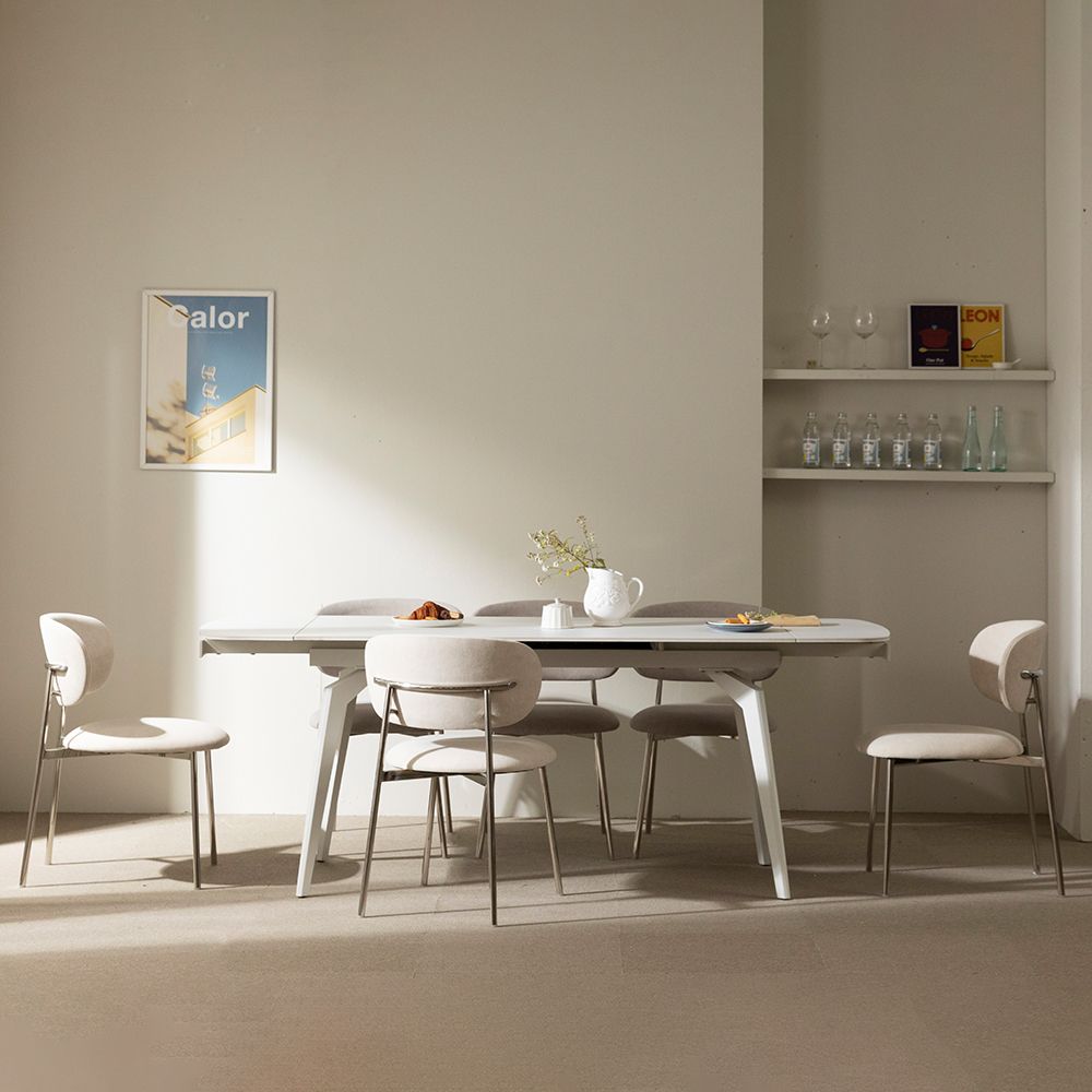 미코하임 미라클 확장형 포세린 세라믹 식탁 테이블 4인-8인 1400-2000 