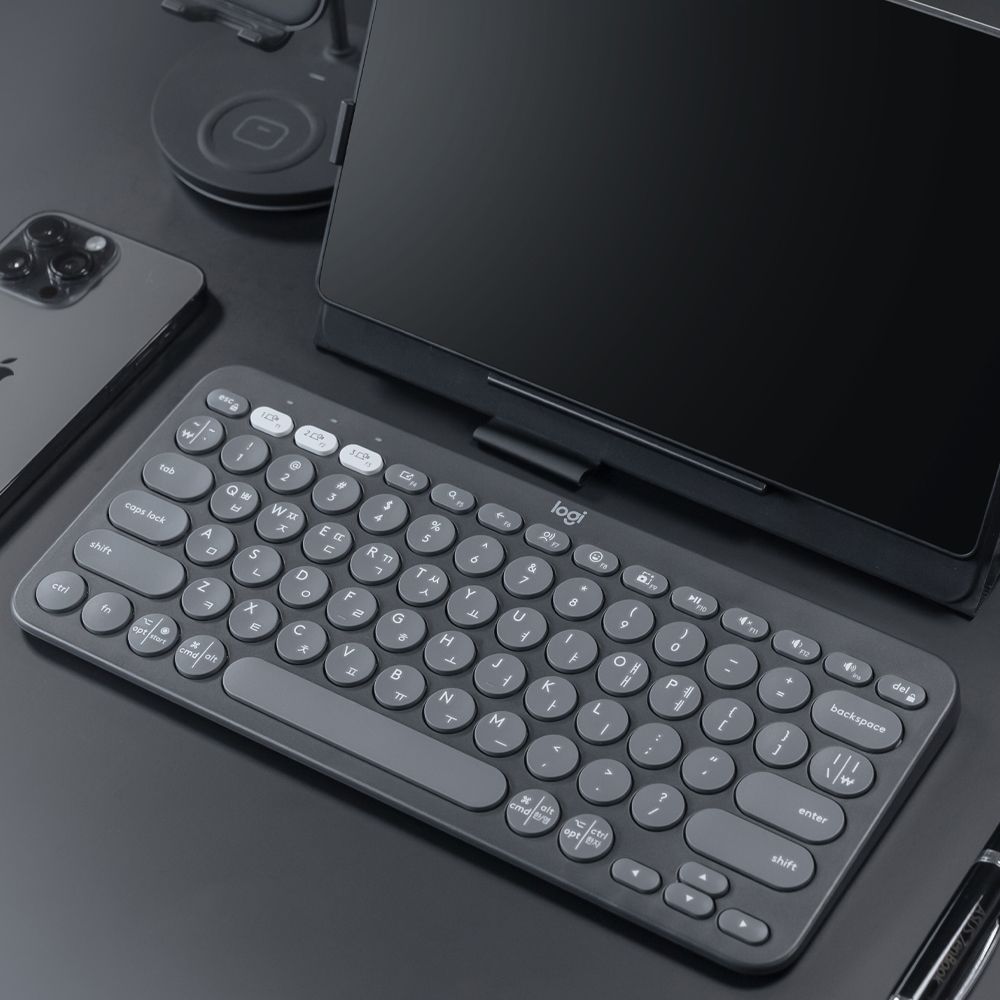 로지텍 Pebble 2 K380S+M350S+로지볼트, 블루투스 무선 키보드 마우스 세트
