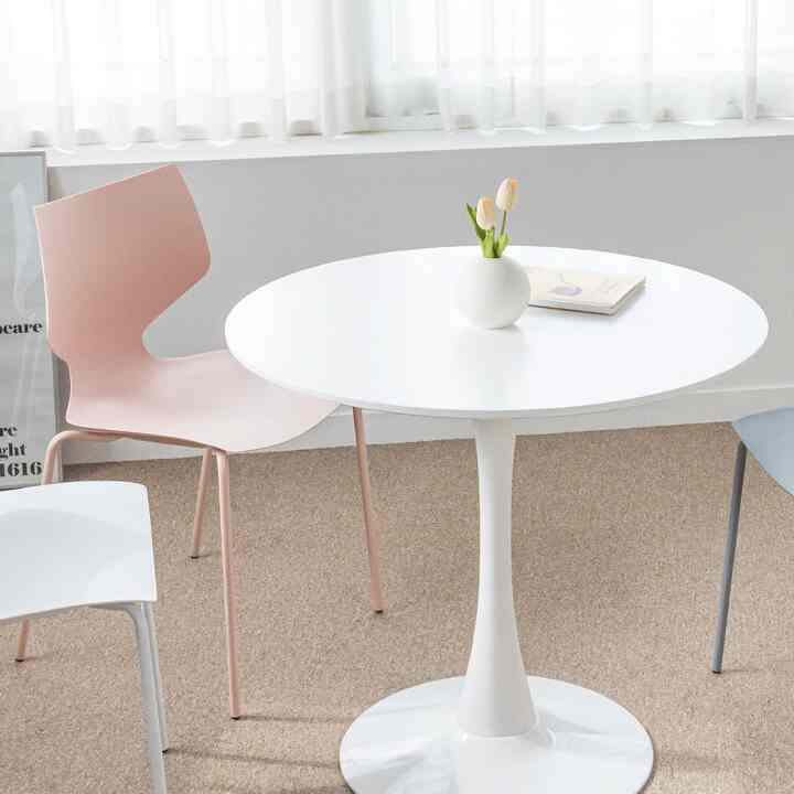 New FLOWING 円形 テーブル［6色・4サイズ］