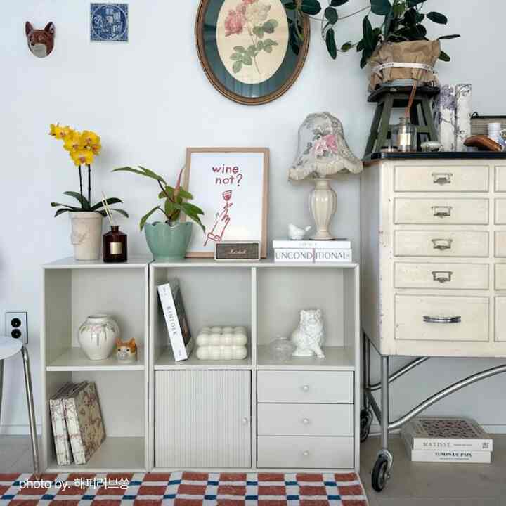 Pino キューブ モジュールシェルフ［2色・2サイズ］