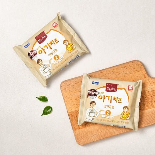 [신상품] 매일유업 상하치즈 유기농 아기치즈 (13개월~24개월) 60매