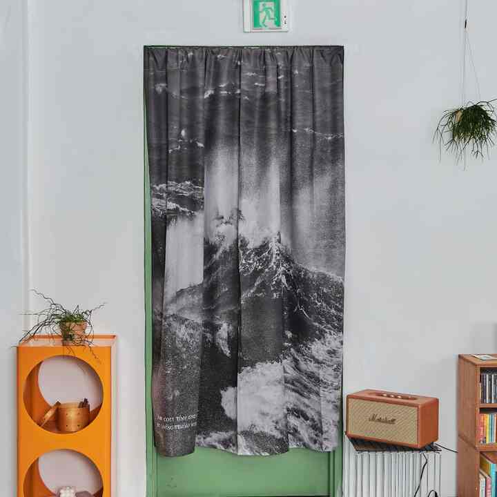 Big wave 目隠しカーテン［2サイズ］
