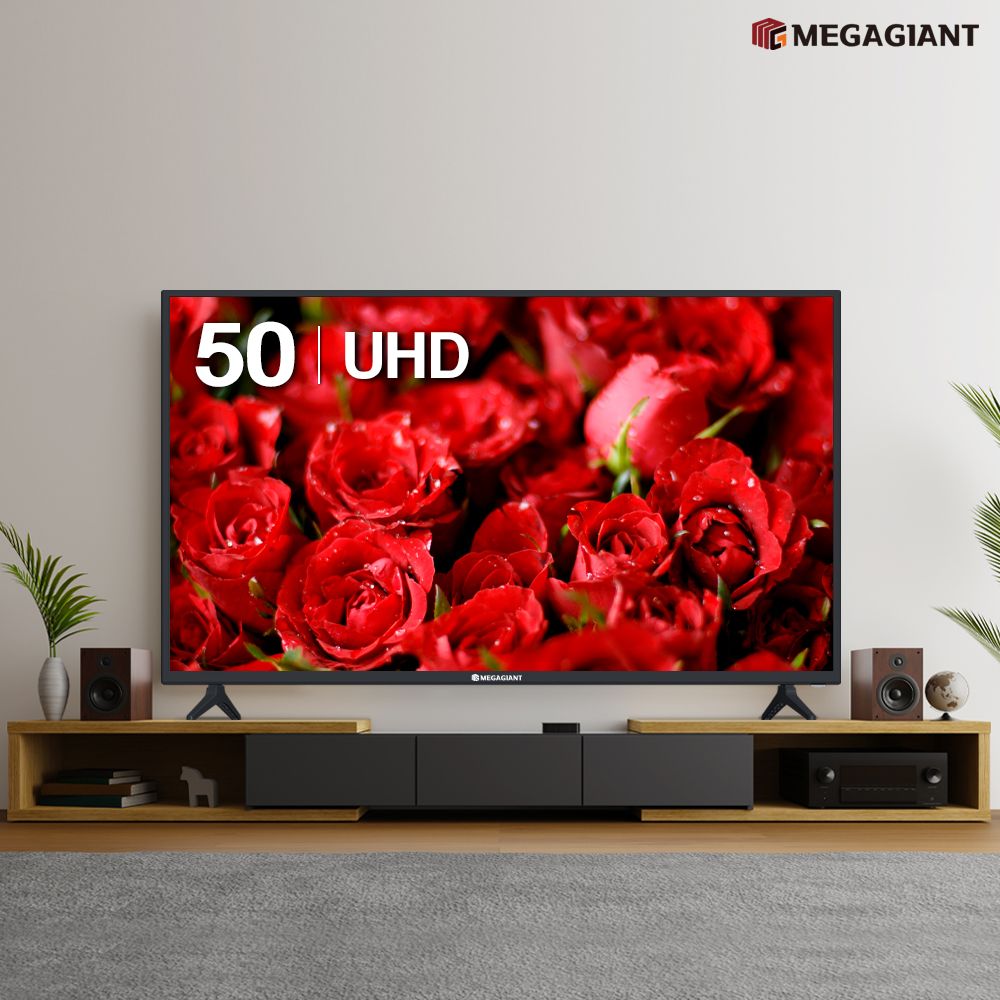 메가자이언트 125cm(50인치) UHD 원룸 자취전용 TV모니터 1등급 소형 중소기업TV