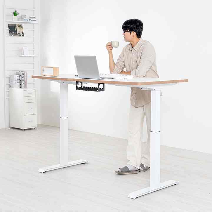 電動昇降モーションデスク E2 天板160㎝［5色］