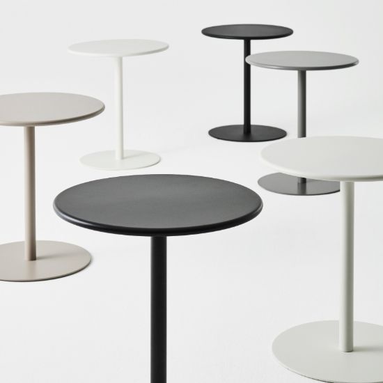 한샘 재크 400 라운드 사이드 테이블 쇼파 침대 간이 테이블 (화이트/베이지/그레이/블랙) 