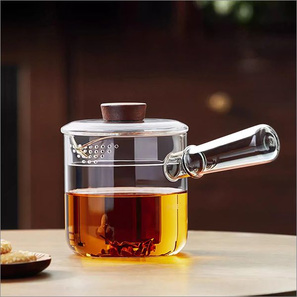 청백원 북대사글라스 직화내열유리 티포트 HR330 600ml 주전자 티메이커 티팟 표일배