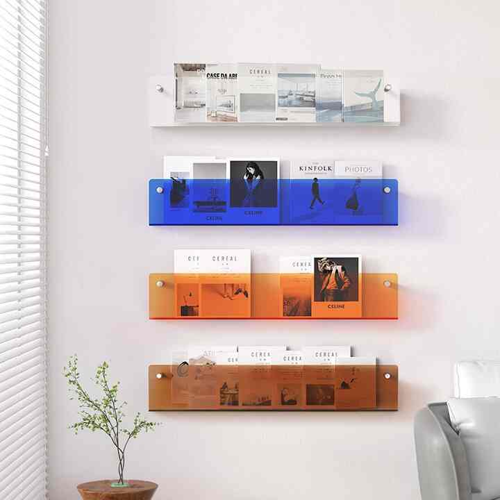 A'Cleo モダン 壁掛け マガジンラック［4色・4サイズ］