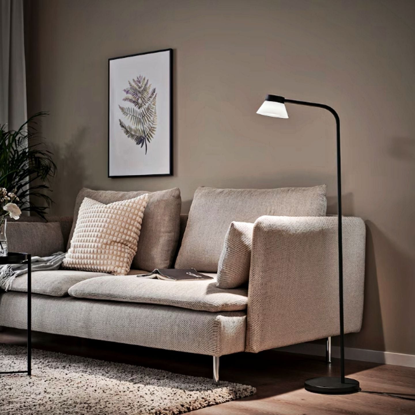 이케아 삼보르드 플로어스탠드 독서등 북유럽 조명 LED 장스탠드 