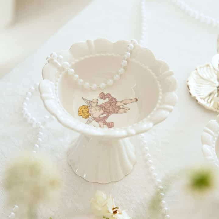 CUPIT 高台付きボウル 16cm