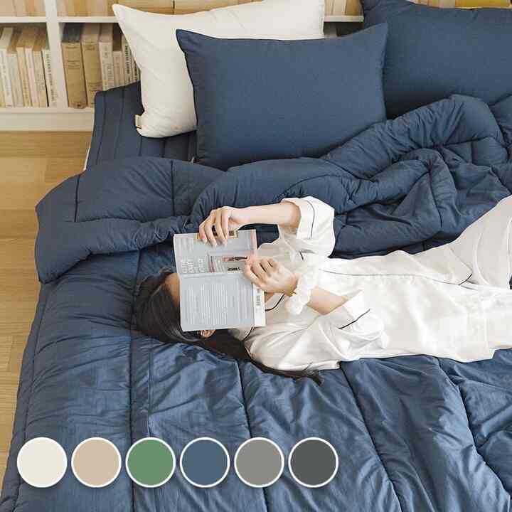 The Moment M2 アレルギーケア ほこりの出にくい掛け布団セット［6色］