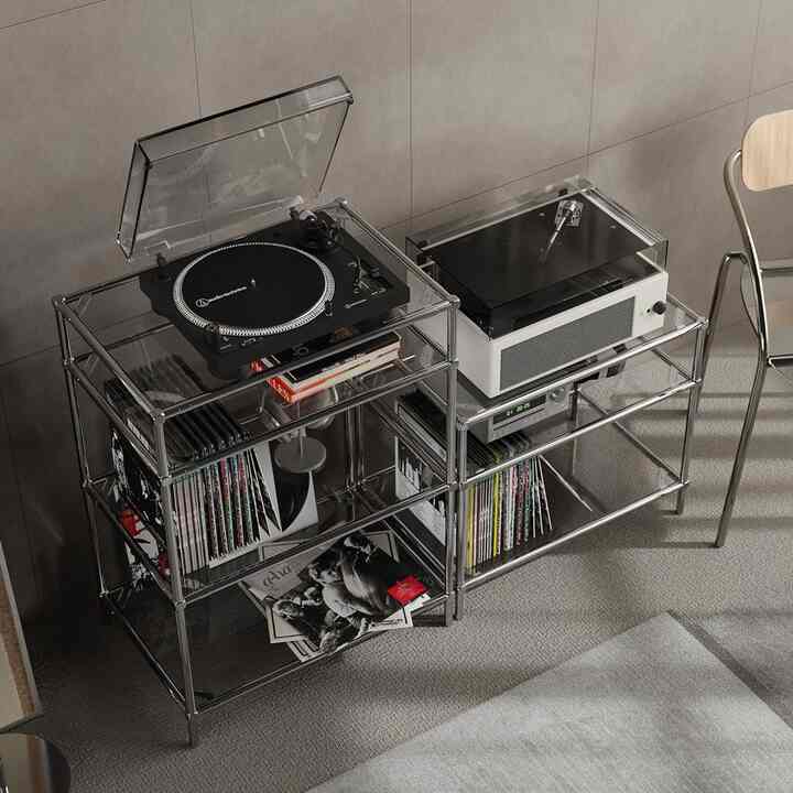 モジュール スチール 家具［4色・10サイズ］