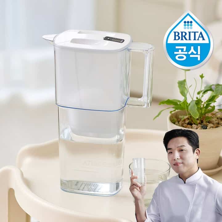 ポット型浄水器 リクエリ カートリッジ1個付［2色］