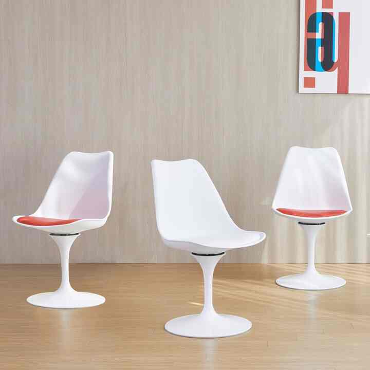 Eddie 回転 チェア 2脚セット［2色］