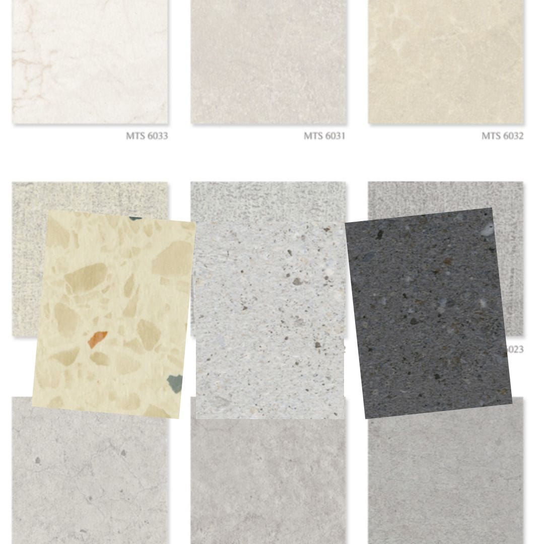 하우스룸 데코타일 비점착식 샘플 신청 450각, 600각 3종 선택